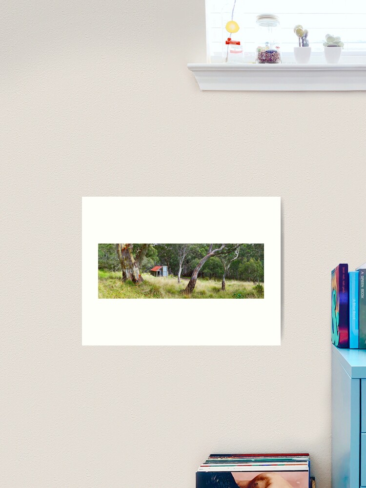 Thumbnail 2 of 3, Art Print, Millers Hut, Alpine National Park, Victoria, Australia designed and sold by Chockstone.