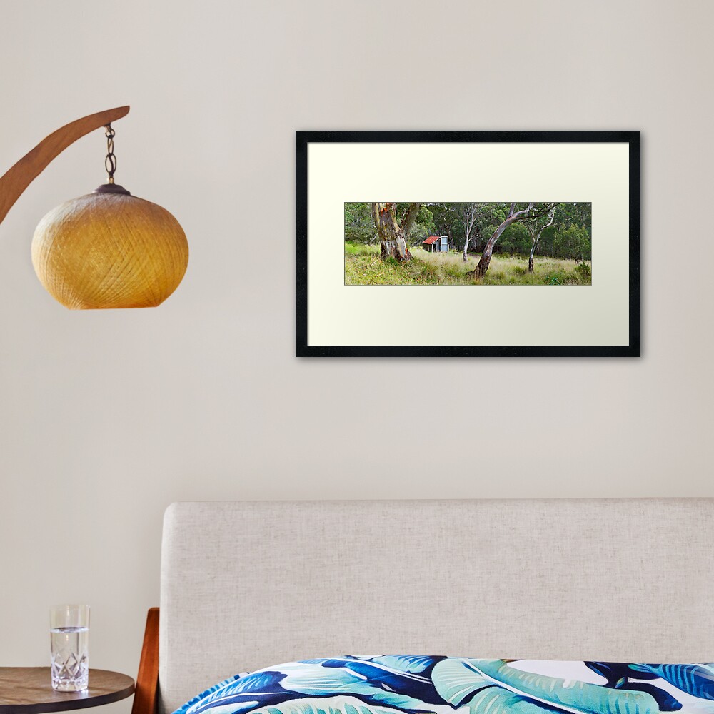 Millers Hut, Alpine National Park, Victoria, Australia Framed Art Print
