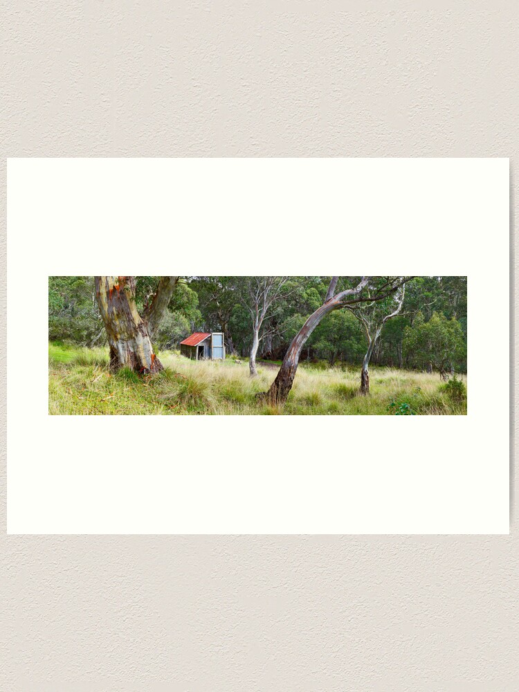 Alternate view of Millers Hut, Alpine National Park, Victoria, Australia Art Print
