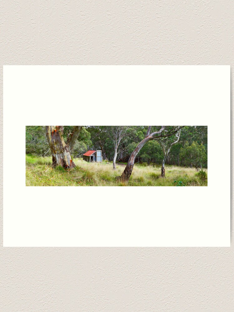 Alternate view of Millers Hut, Alpine National Park, Victoria, Australia Art Print