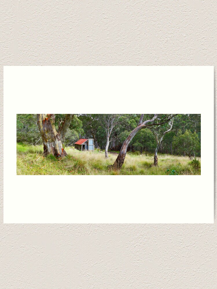 Alternate view of Millers Hut, Alpine National Park, Victoria, Australia Art Print