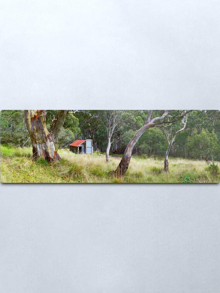 Alternate view of Millers Hut, Alpine National Park, Victoria, Australia Metal Print