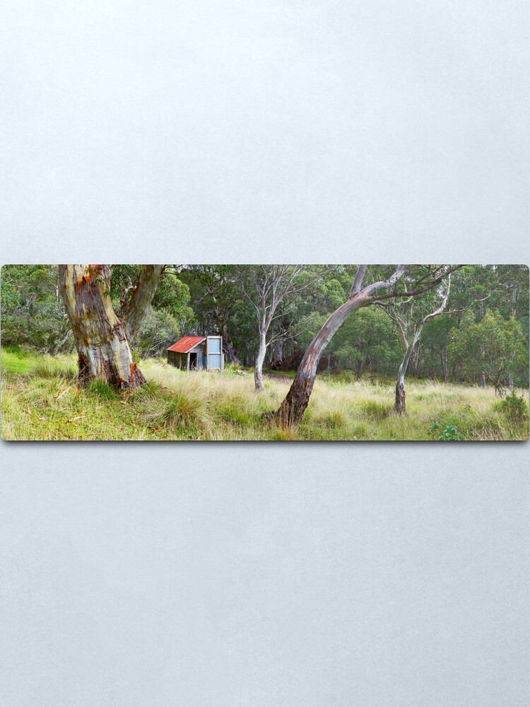 Alternate view of Millers Hut, Alpine National Park, Victoria, Australia Metal Print