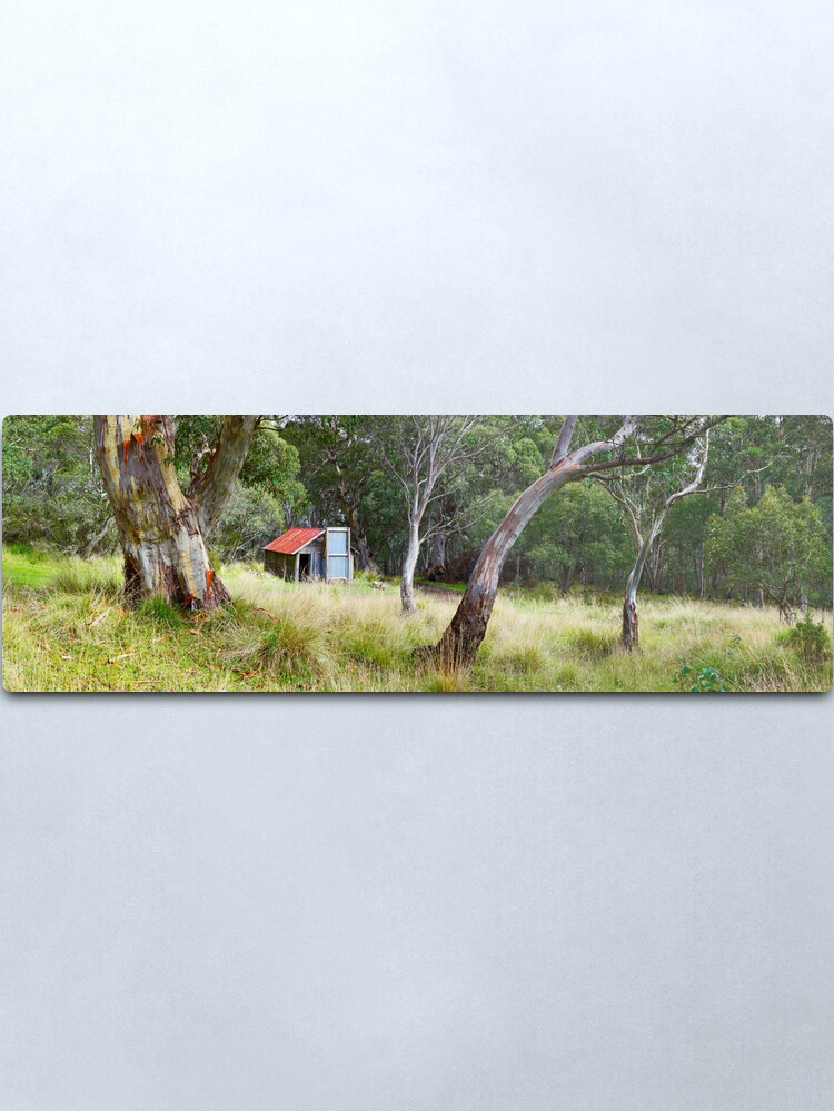 Alternate view of Millers Hut, Alpine National Park, Victoria, Australia Metal Print