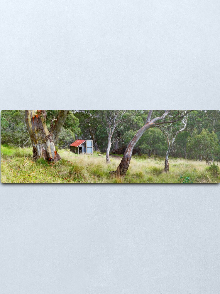 Alternate view of Millers Hut, Alpine National Park, Victoria, Australia Metal Print