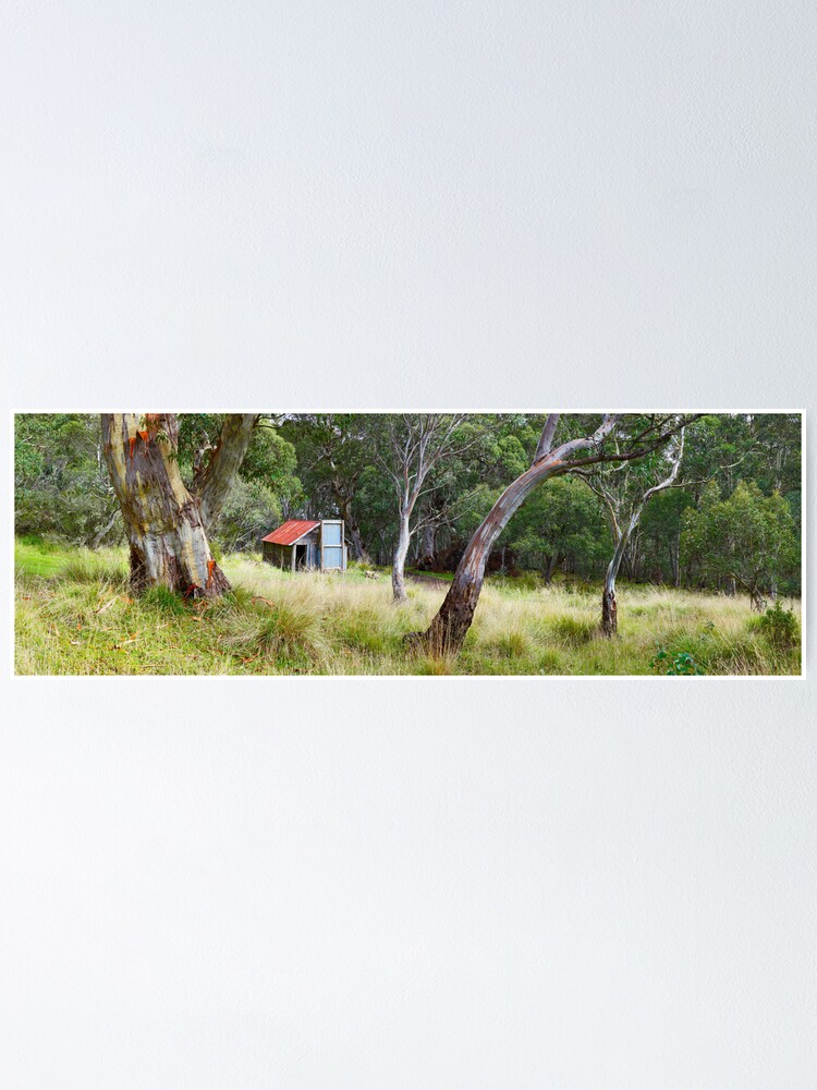 Alternate view of Millers Hut, Alpine National Park, Victoria, Australia Poster