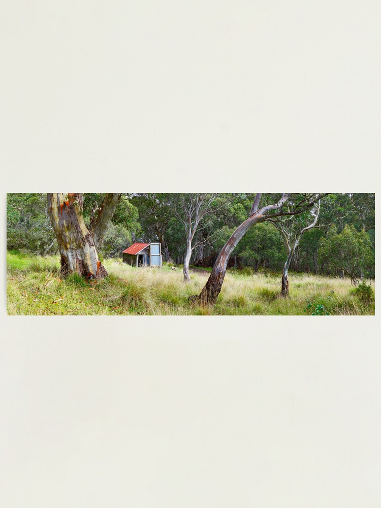 Alternate view of Millers Hut, Alpine National Park, Victoria, Australia Photographic Print
