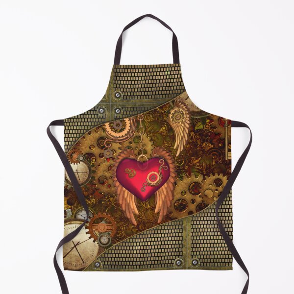 Item preview, Steampunk, heart with wings designed and sold by nicky2342.