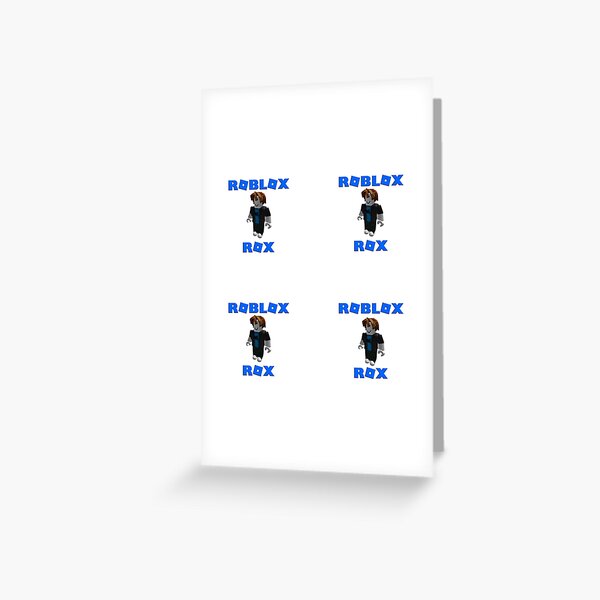 Roblox Pack Greeting Cards Redbubble - starbux robuxshop home facebook