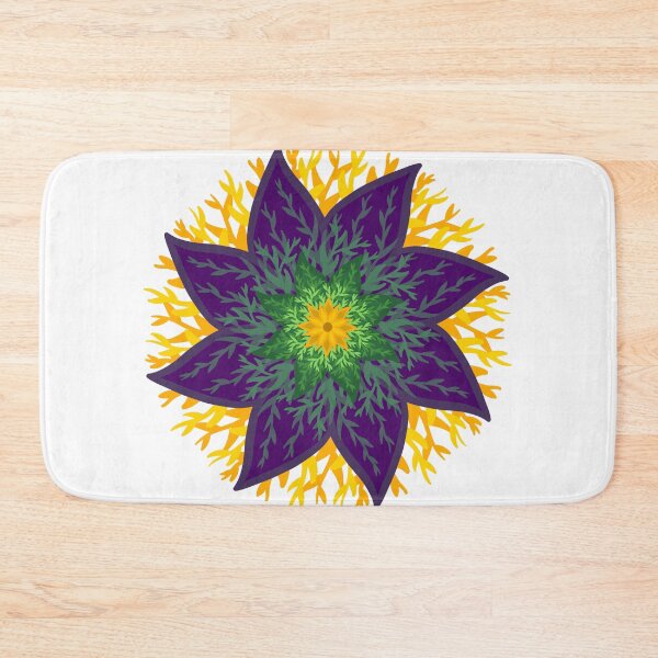 Item preview, Circular flower and leaf diagram with multicolor gradients  designed and sold by Rachels-Hue.