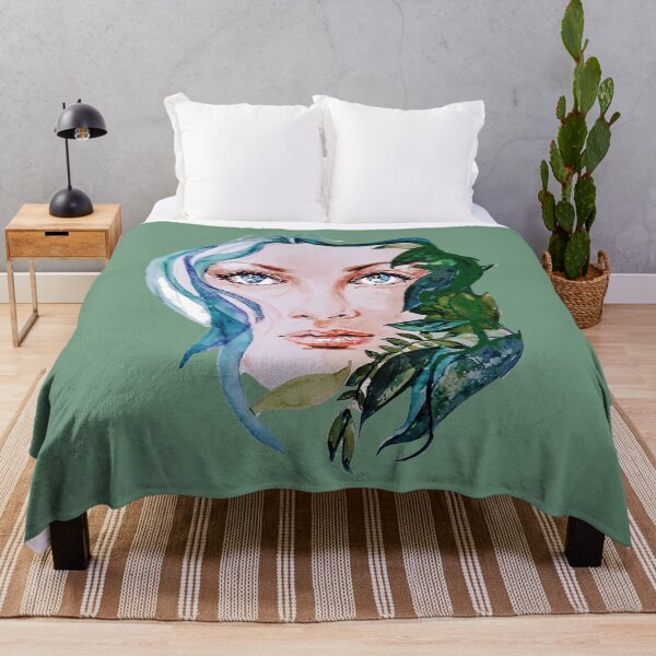 Item preview, leafy woman, woodland fairy designed and sold by voicivoila.