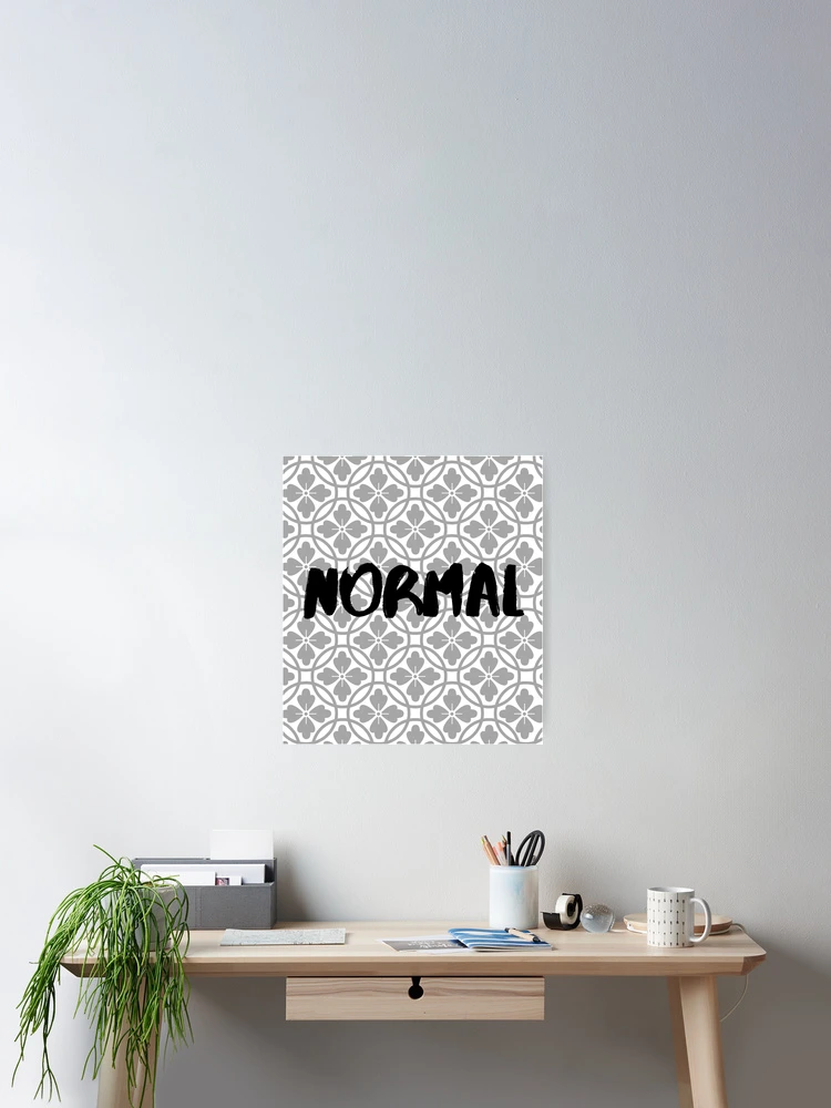 Thumbnail 2 of 3, Poster, Normal patterned Design designed and sold by HeatherEthereal.