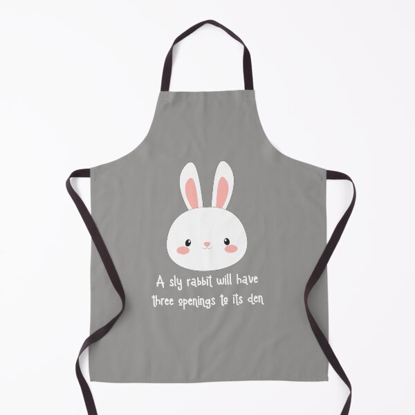 Item preview, A sly rabbit will have three openings to its den, Awesome gift for rabbit lovers! designed and sold by abdelhak2005.