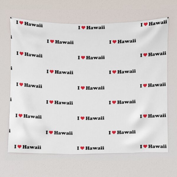 Item preview, I Love Hawaii designed and sold by Novel Gifts.