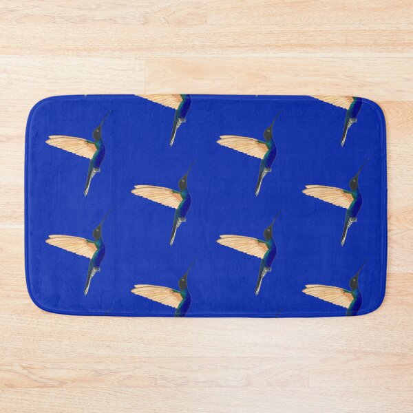 Item preview, Coronet Hummingbird On Dark Ultramarine Blue designed and sold by Christiane Dobbins.
