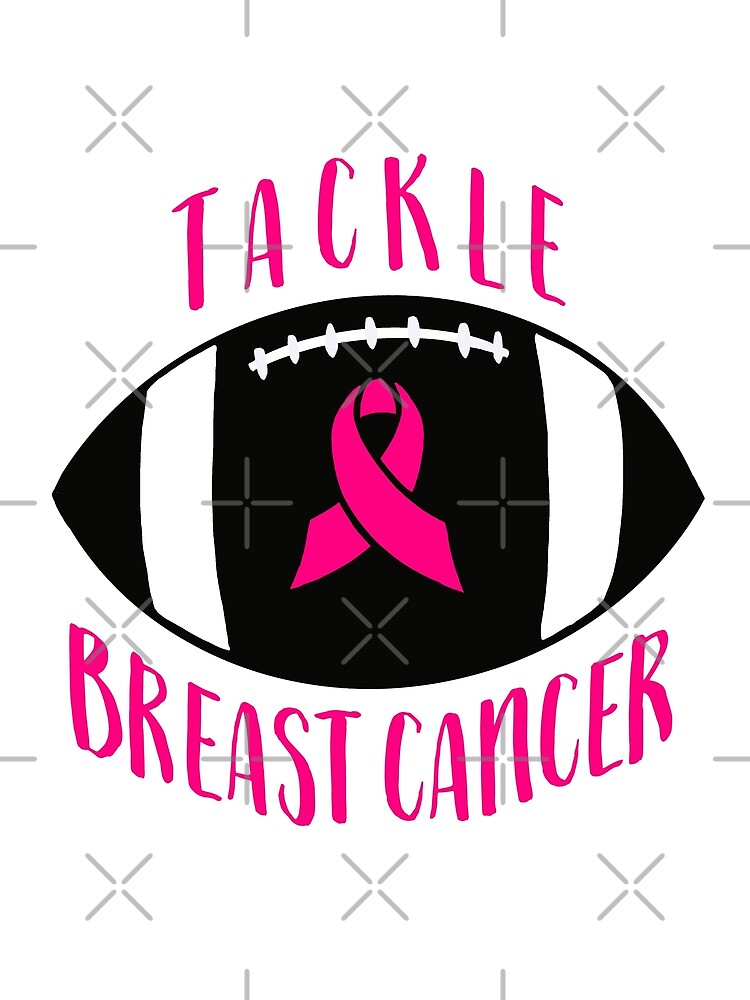 Breast Cancer Face Stickers, Tackle Cancer