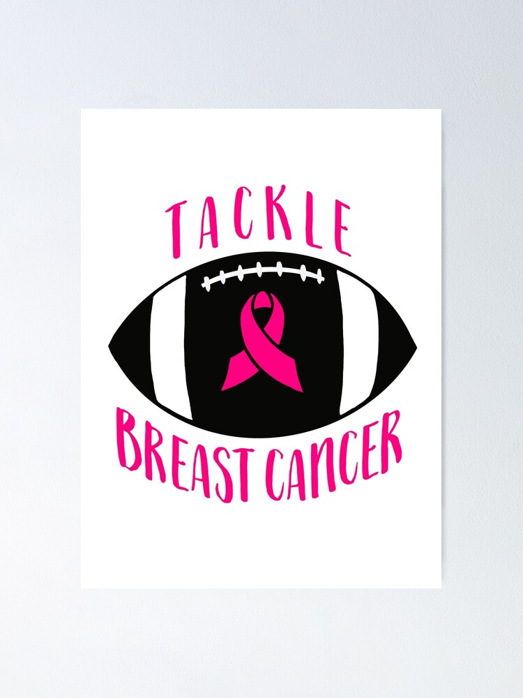 Breast Cancer Face Stickers, Tackle Cancer