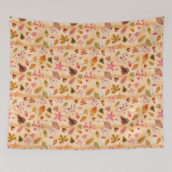 Item preview, Watercolor Fall Foliage designed and sold by TilfordDesigns.