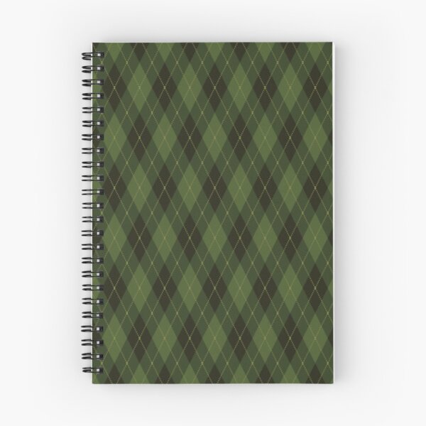 Item preview, Plaid checkered pattern in dark green shades designed and sold by Pattern-ify.