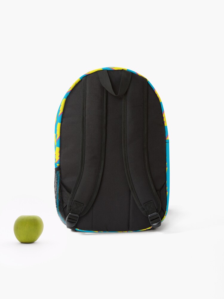 Thumbnail 2 of 3, Backpack, 80's Retro Pattern Design designed and sold by WearMyDesign.