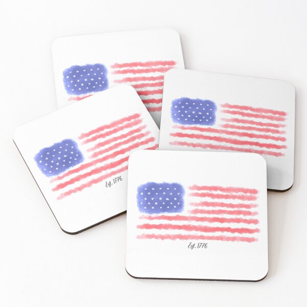 Item preview, American Flag Watercolor designed and sold by dobiegerl.