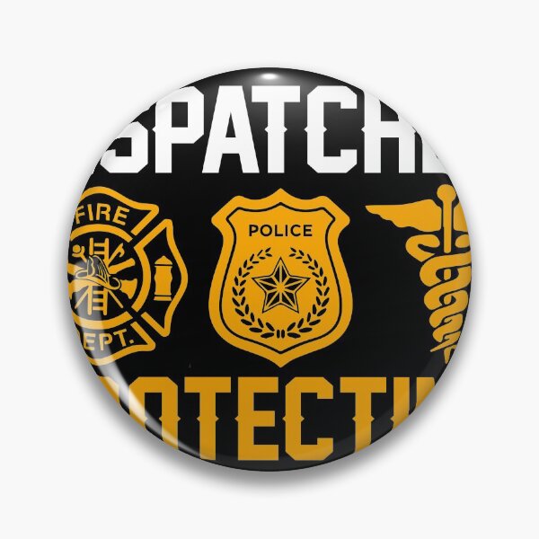 Item preview, I Am The Dispatcher Protecting The Three  designed and sold by MakeGoodChoices.