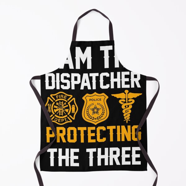 Item preview, I Am The Dispatcher Protecting The Three designed and sold by MakeGoodChoices.