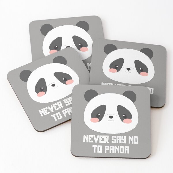 Item preview, never say no to panda, Awesome gift for panda lovers!  designed and sold by abdelhak2005.