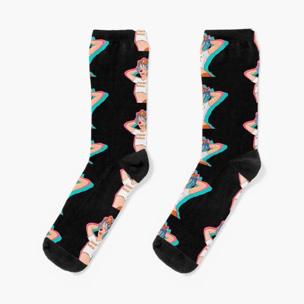 Rolling Stones Paint it Bright Socks