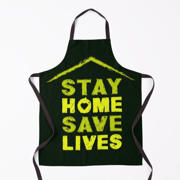 Item preview, Stay Home Save Lives in Green designed and sold by aventi24.