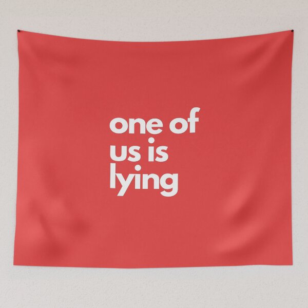 Item preview,  One of Us is Lying designed and sold by JessyDesigns.
