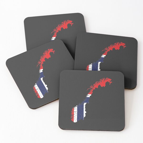 Item preview, Norway Flag Map with regions designed and sold by Alo.