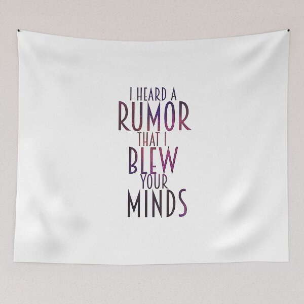 Item preview, The Umbrella Academy-Inspired "I Blew Your Minds" designed and sold by mulberrydragon.