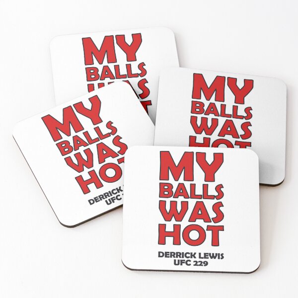 Item preview, My Balls Was Hot - Derrick Lewis 229 Hilarious Quote designed and sold by AJ-DesignCo.