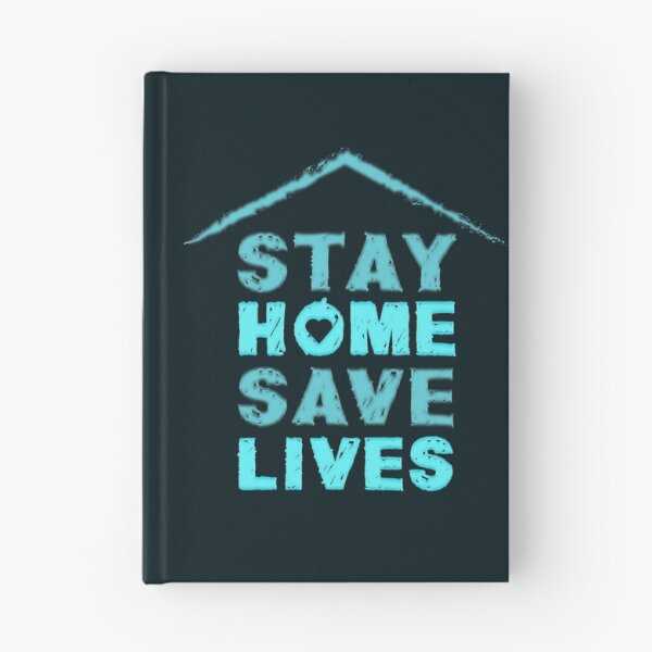 Item preview, Stay Home Save Lives in Blues designed and sold by aventi24.