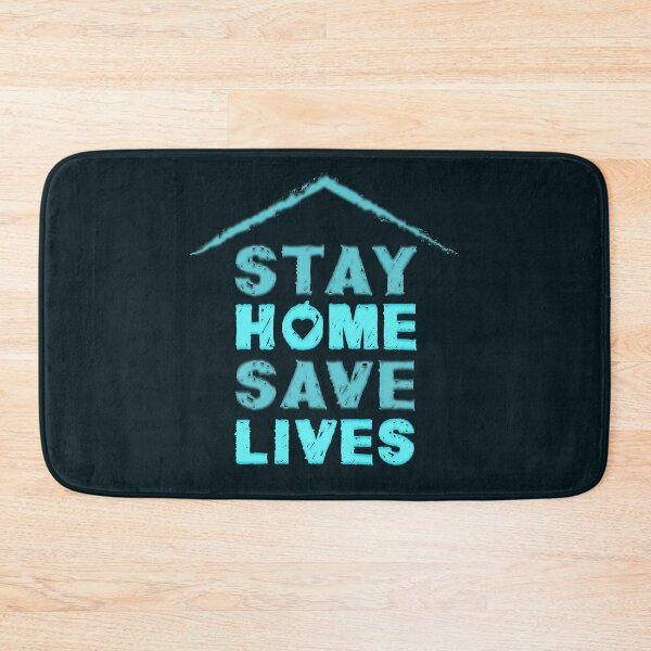 Item preview, Stay Home Save Lives in Blues designed and sold by aventi24.
