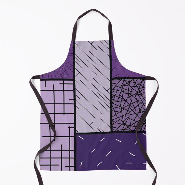 Item preview, Scattered Lines Tableau – Purple designed and sold by RoguePatterns.