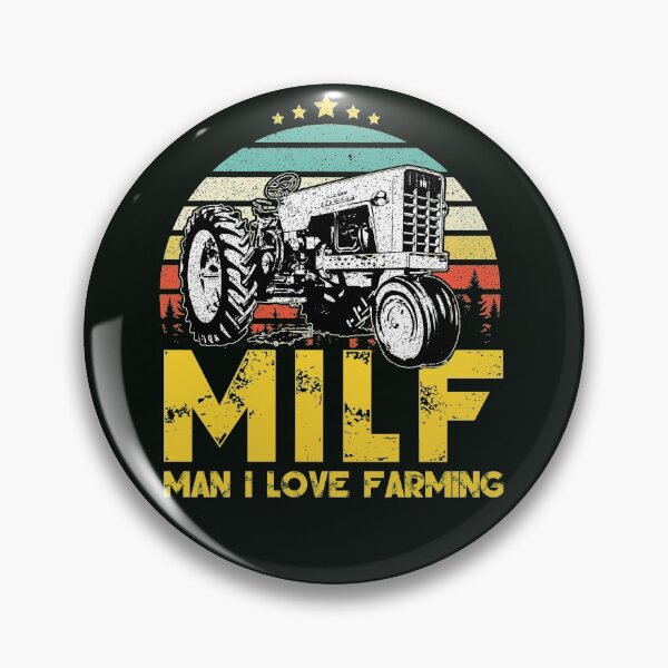 Item preview, Milf Man I Love Farming- Funny gift for farming lover, Vintage Retro Style designed and sold by A7med-Design.