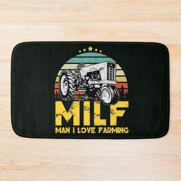 Item preview, Milf Man I Love Farming- Funny gift for farming lover, Vintage Retro Style designed and sold by A7med-Design.