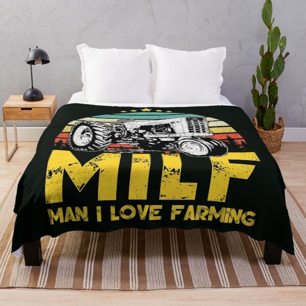 Item preview, Milf Man I Love Farming- Funny gift for farming lover, Vintage Retro Style designed and sold by A7med-Design.