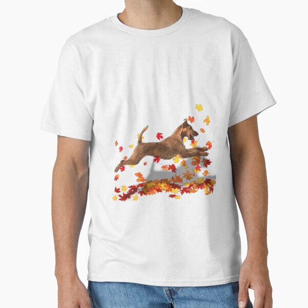 Item preview, Irish Terrier in the Leaves designed and sold by ProtanDesign.