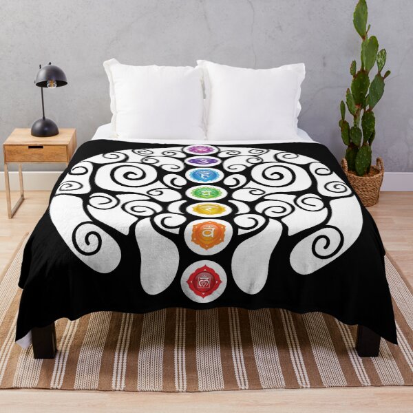 Item preview, 7 Chakra Abstract Tree Art - 42 BBG designed and sold by chakraplaza.