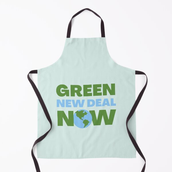 Item preview, Green New Deal Now (blue & green) - Climate Action Plan for Clean Jobs and Economy designed and sold by gimmesometees.