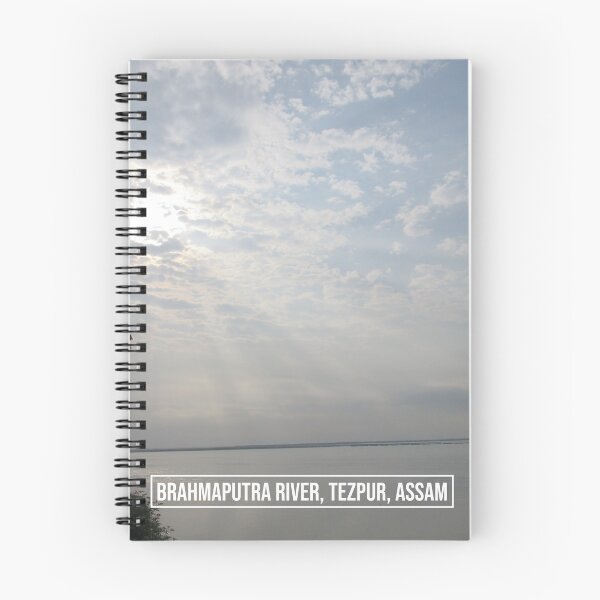 Item preview, Sunlight Passing Through The Clouds Into The Brahmaputra River In Tezpur, Assam designed and sold by funnierthanthou.