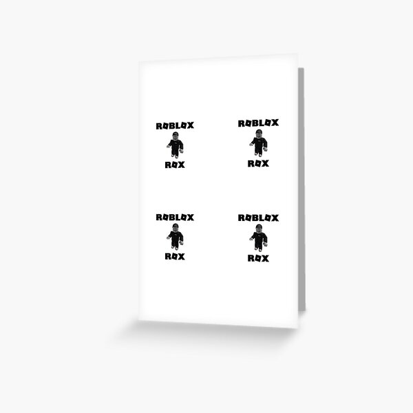 Roblox Pack Greeting Cards Redbubble - roblox meme sticker pack greeting card