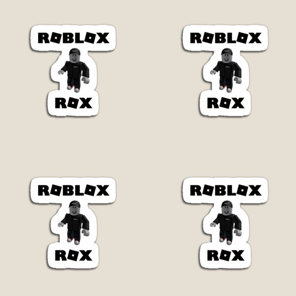 Roblox Pack Magnets Redbubble - how to get texture on bloxburg mobile mapnal playz roblox