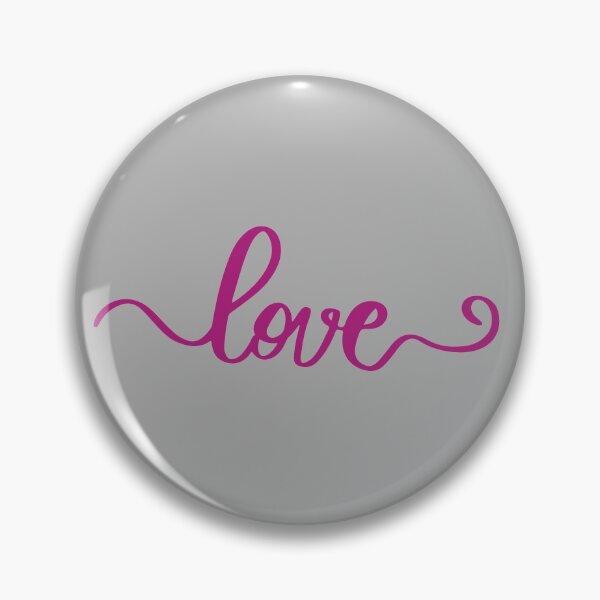 Item preview, Lower case cursive love designed and sold by SunnyDesignsCo.