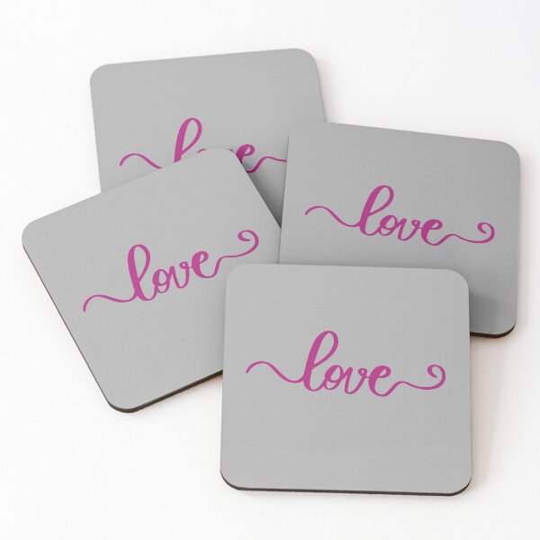 Item preview, Lower case cursive love designed and sold by SunnyDesignsCo.