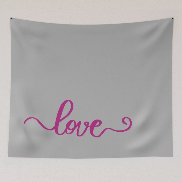 Item preview, Lower case cursive love designed and sold by SunnyDesignsCo.