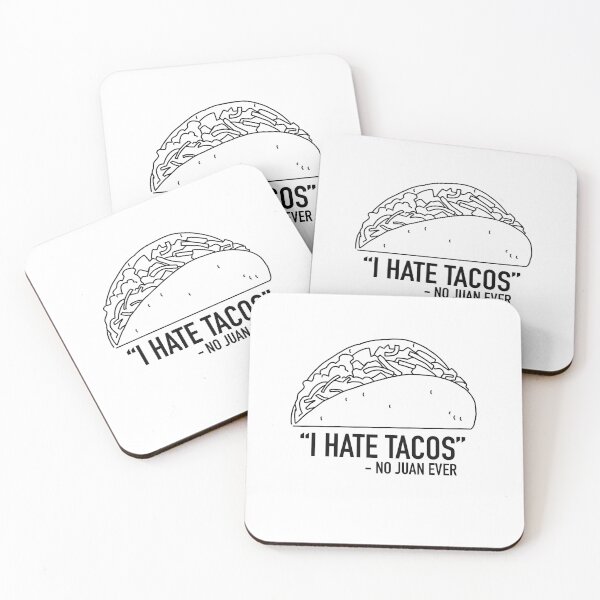 Item preview, I hate tacos designed and sold by kristinspencer.